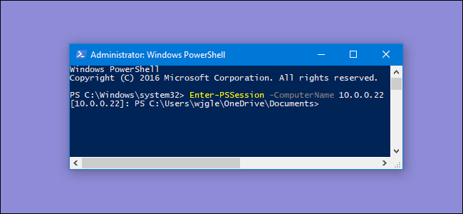 Configure permission for powershell remotely windows 10